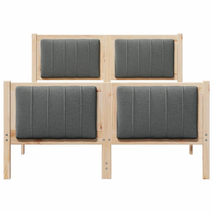 Struttura del Letto marrone e grigio scuro 120 x 200 cm | homemem39