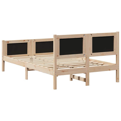 Struttura del Letto marrone e grigio scuro 120 x 190 cm | homemem39