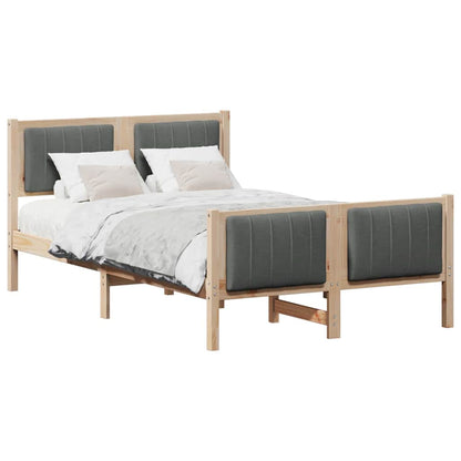 Struttura del Letto marrone e grigio scuro 120 x 190 cm | homemem39