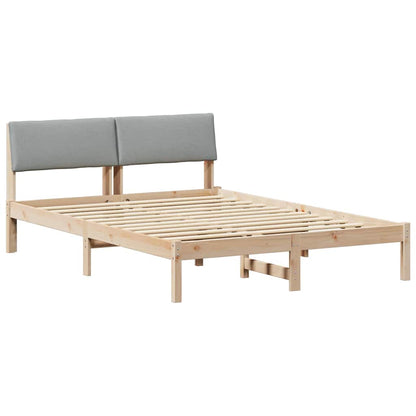Struttura del Letto Marrone e grigio chiaro 160 x 200 cm | homemem39