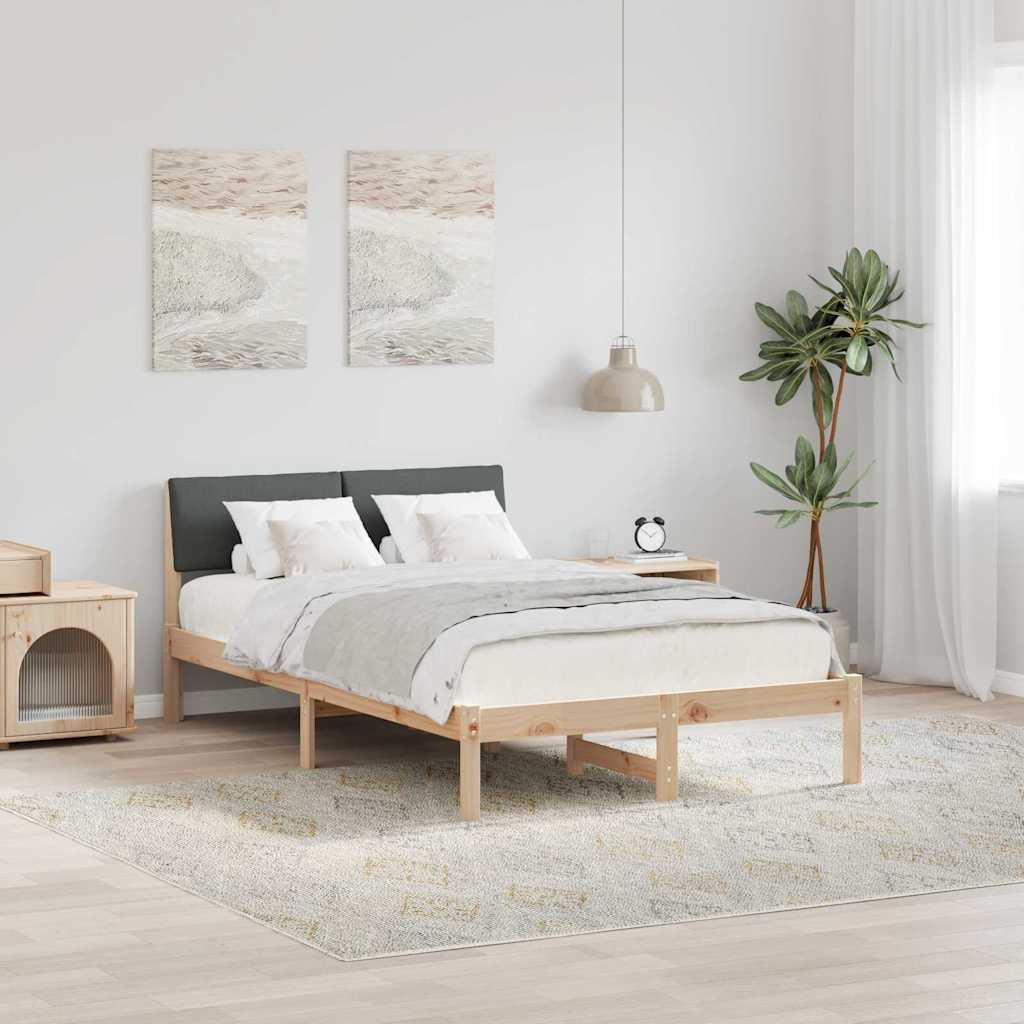 Struttura del Letto marrone e grigio scuro 120 x 200 cm | homemem39
