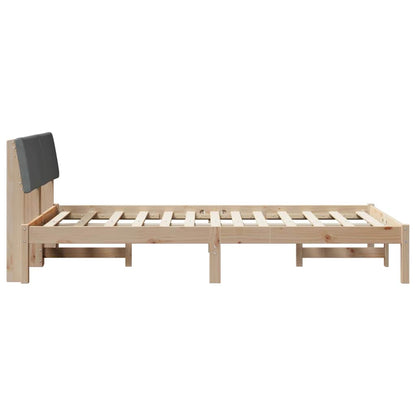 Struttura del Letto marrone e grigio scuro 120 x 200 cm | homemem39
