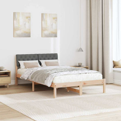 Struttura del Letto marrone e grigio scuro 120 x 200 cm | homemem39