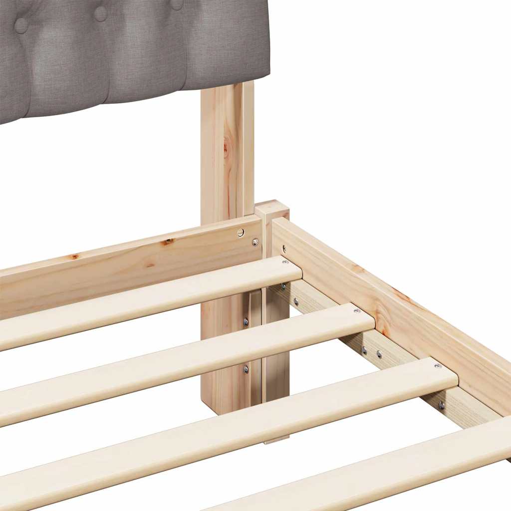 Struttura del letto Talpa 140 x 190 cm Pino massello