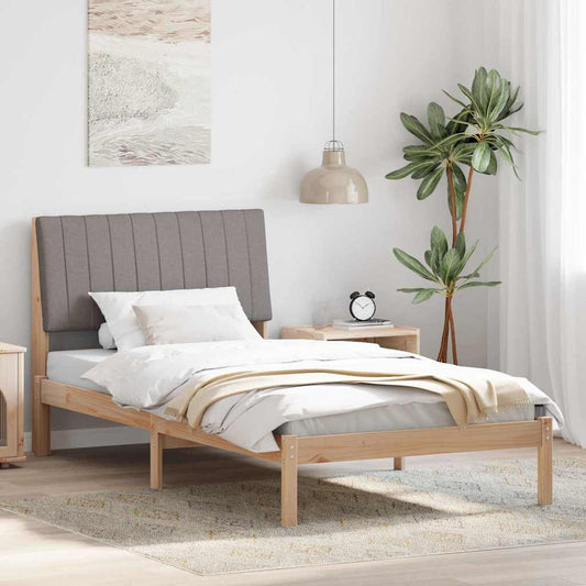 Struttura del letto Marrone 100 x 200 cm Pino massello | homemem39