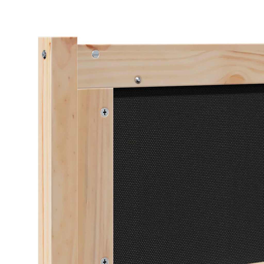 Testiera Altro Marrone 200 cm Legno di pino massello