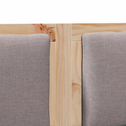 Testiera Altro Marrone 200 cm Legno di pino massello