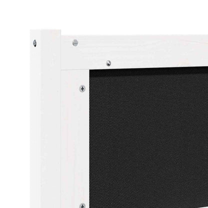 Testiera Altro Bianco 180 cm Legno di pino massello