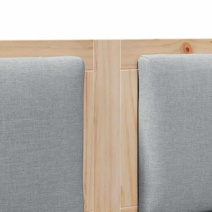 Testiera Altro Marrone 140 cm Legno di pino massello