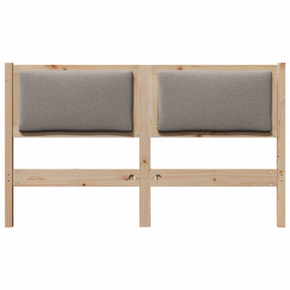 Testiera Altro Marrone 140 cm Legno di pino massello