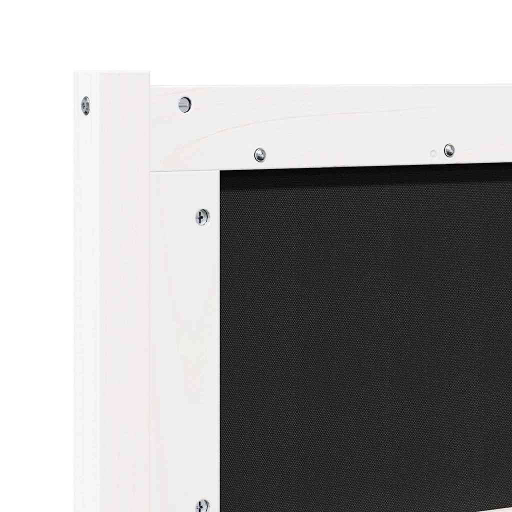 Testiera Altro Bianco 140 cm Legno di pino massello