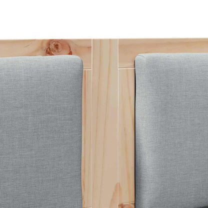 Testiera Altro Marrone 135 cm Legno di pino massello