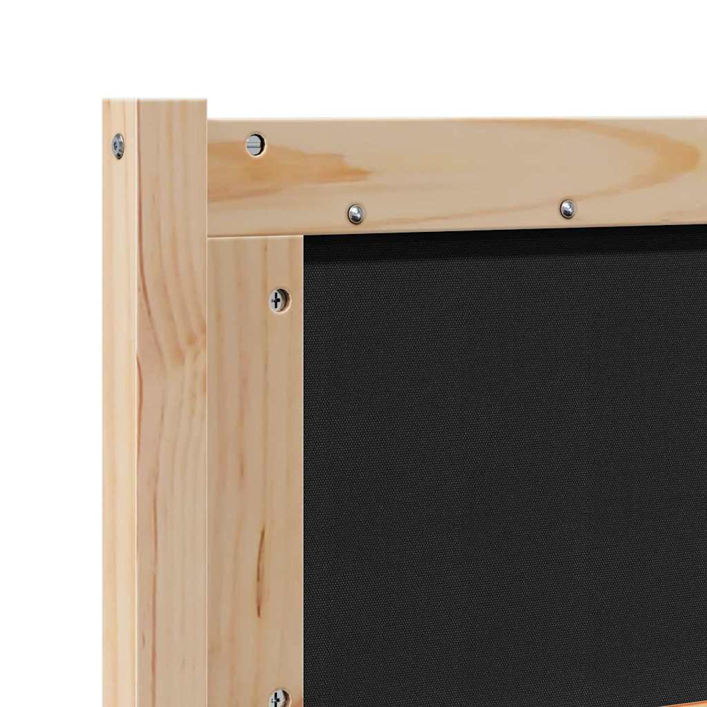 Testiera Altro Marrone 120 cm Legno di pino massello