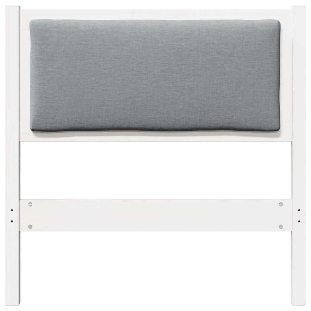 Testiera Altro Bianco 80 cm Legno di pino massello