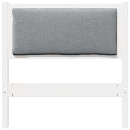 Testiera Altro Bianco 80 cm Legno di pino massello