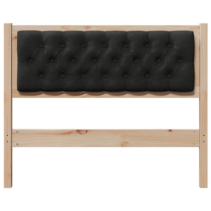 Testiera Altro Marrone e nero 100 cm Legno di pino massello