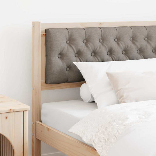 Testiera Altro Marrone e taupe 100 cm Legno di pino massello