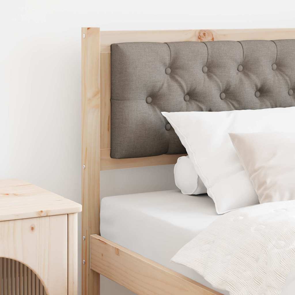 Testiera Altro Marrone e taupe 90 cm Legno di pino massello