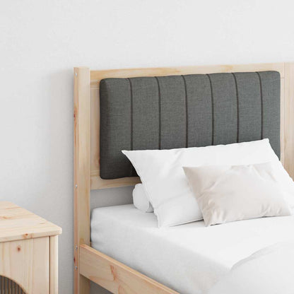 Testiera imbottita con testiera Marrone 150 cm Pino massello