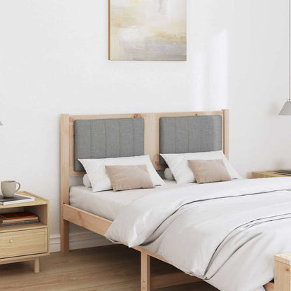 Testiera imbottita con testiera Marrone 120 cm Pino massello