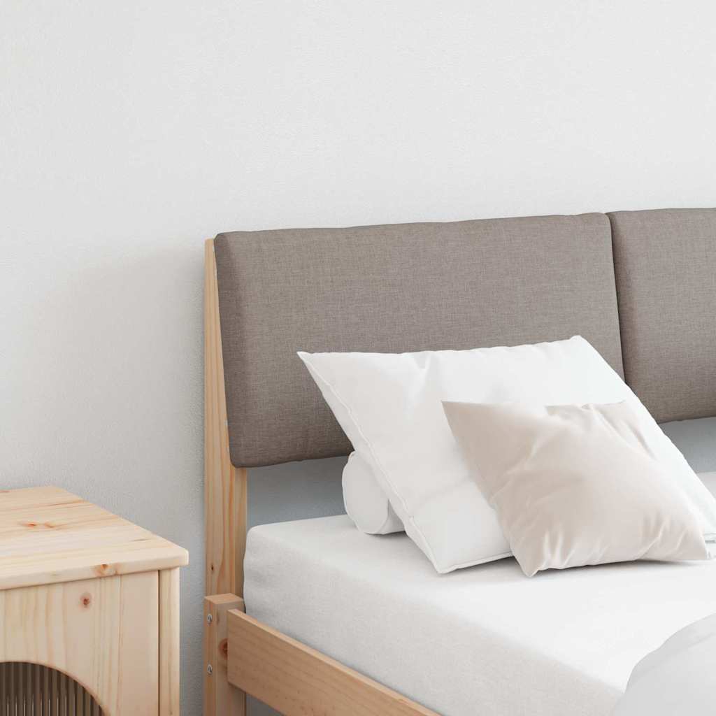 Testiera imbottita Talpa 120 cm Pino massello