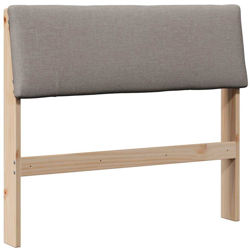 Testiera imbottita Talpa 90 cm Pino massello