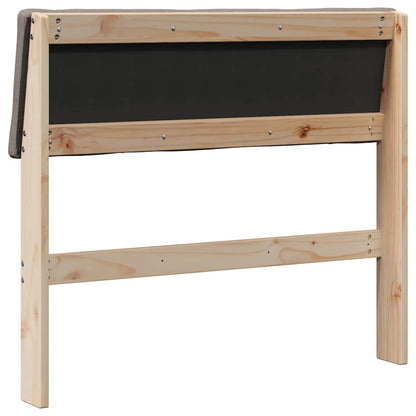 Testiera imbottita Talpa 90 cm Pino massello