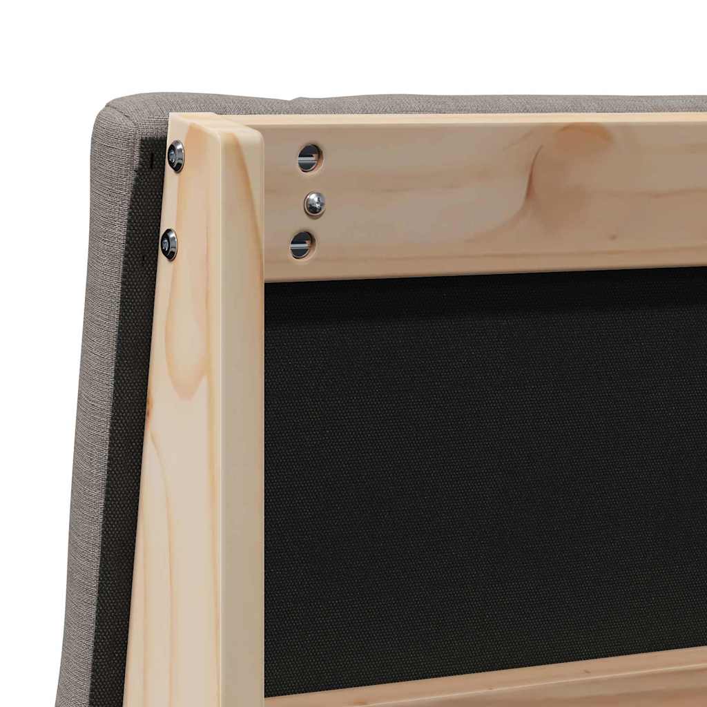 Testiera imbottita Talpa 75 cm Pino massello