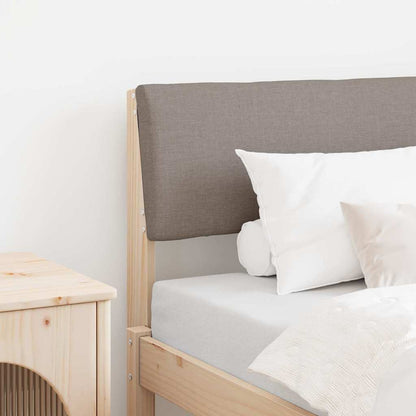 Testiera imbottita Talpa 75 cm Pino massello