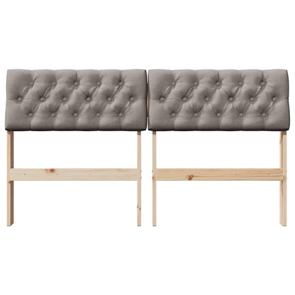 Testiera imbottita Talpa 140 cm Pino massello