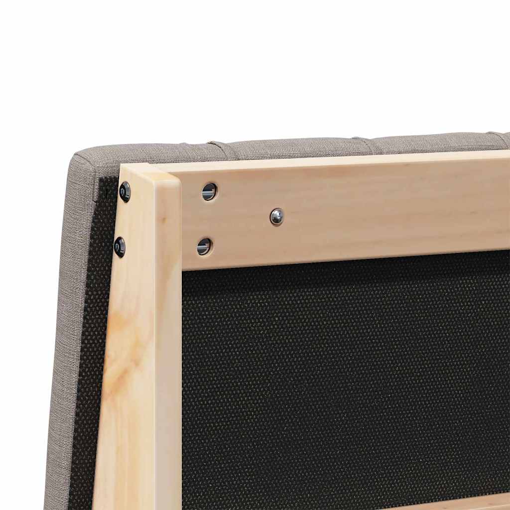 Testiera imbottita Talpa 160 cm Pino massello