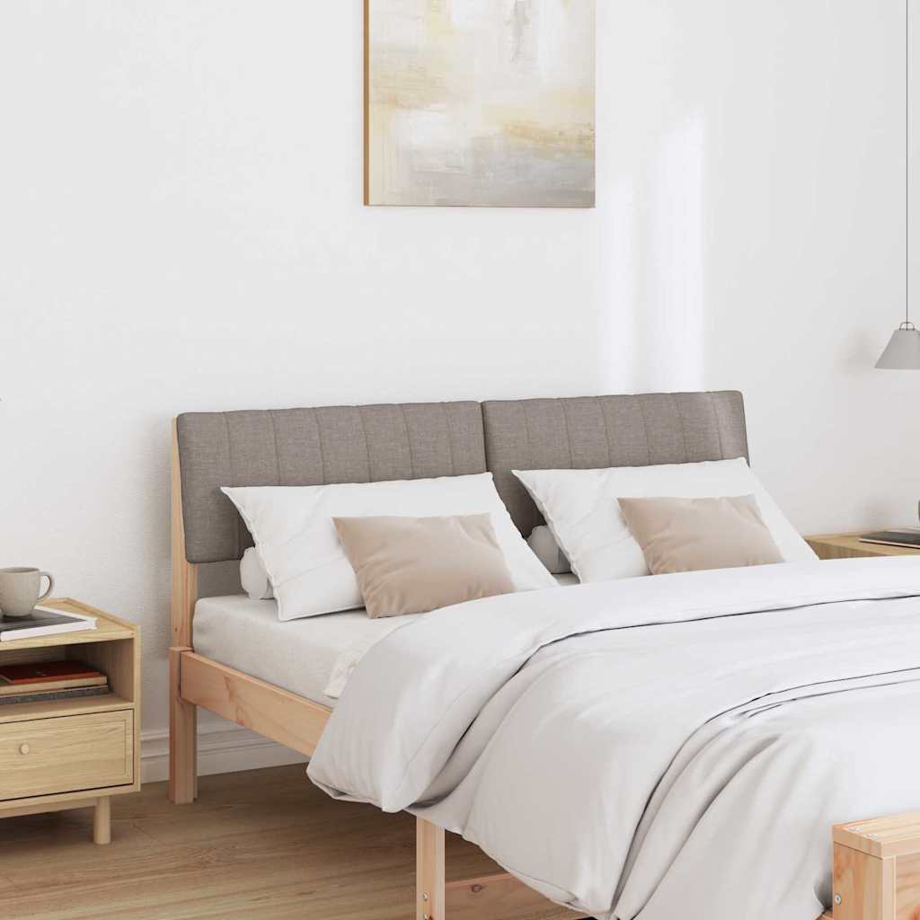 Testiera imbottita Talpa 140 cm Pino massello