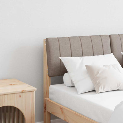 Testiera imbottita Talpa 120 cm Pino massello