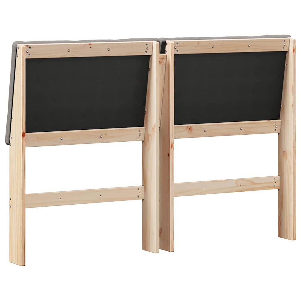 Testiera imbottita Talpa 150 cm Pino massello