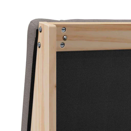 Testiera imbottita Talpa 135 cm Pino massello