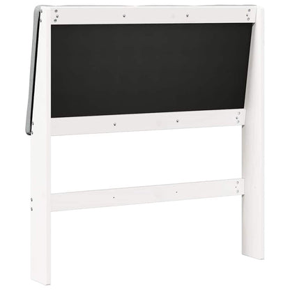 Testiera imbottita Grigio chiaro 90 cm Pino massello