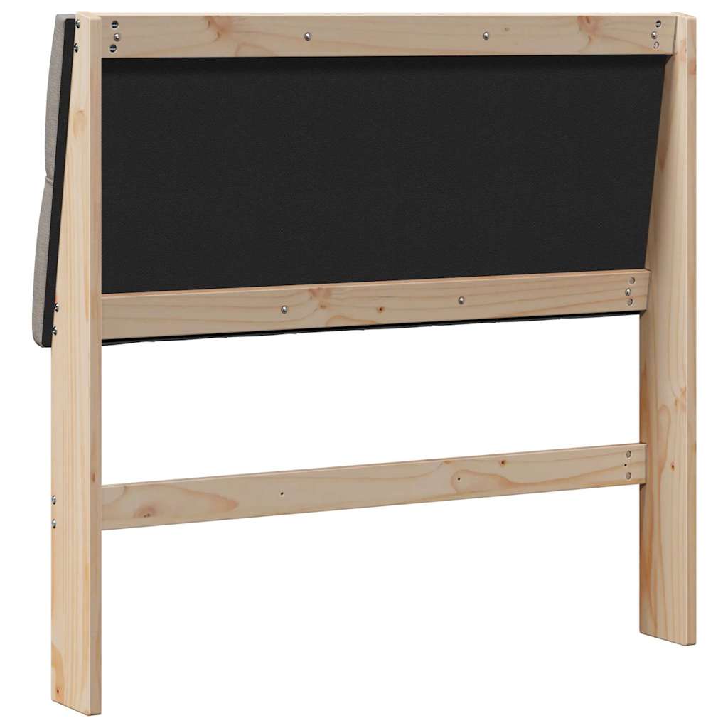 Testiera imbottita Talpa 100 cm Pino massello