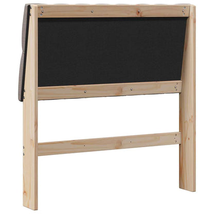 Testiera imbottita Talpa 90 cm Pino massello