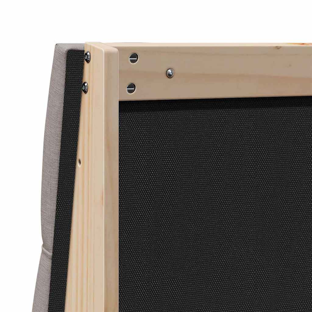 Testiera imbottita Talpa 80 cm Pino massello