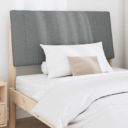 Testiera imbottita Grigio scuro 100 cm Pino massello