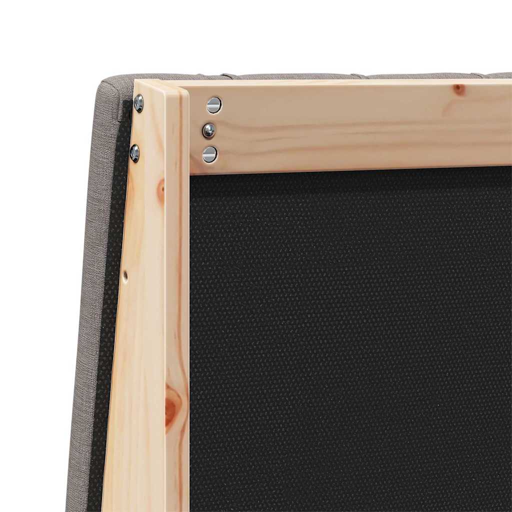 Testiera imbottita Talpa 100 cm Pino massello