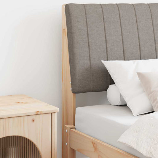 Testiera imbottita Talpa 80 cm Pino massello