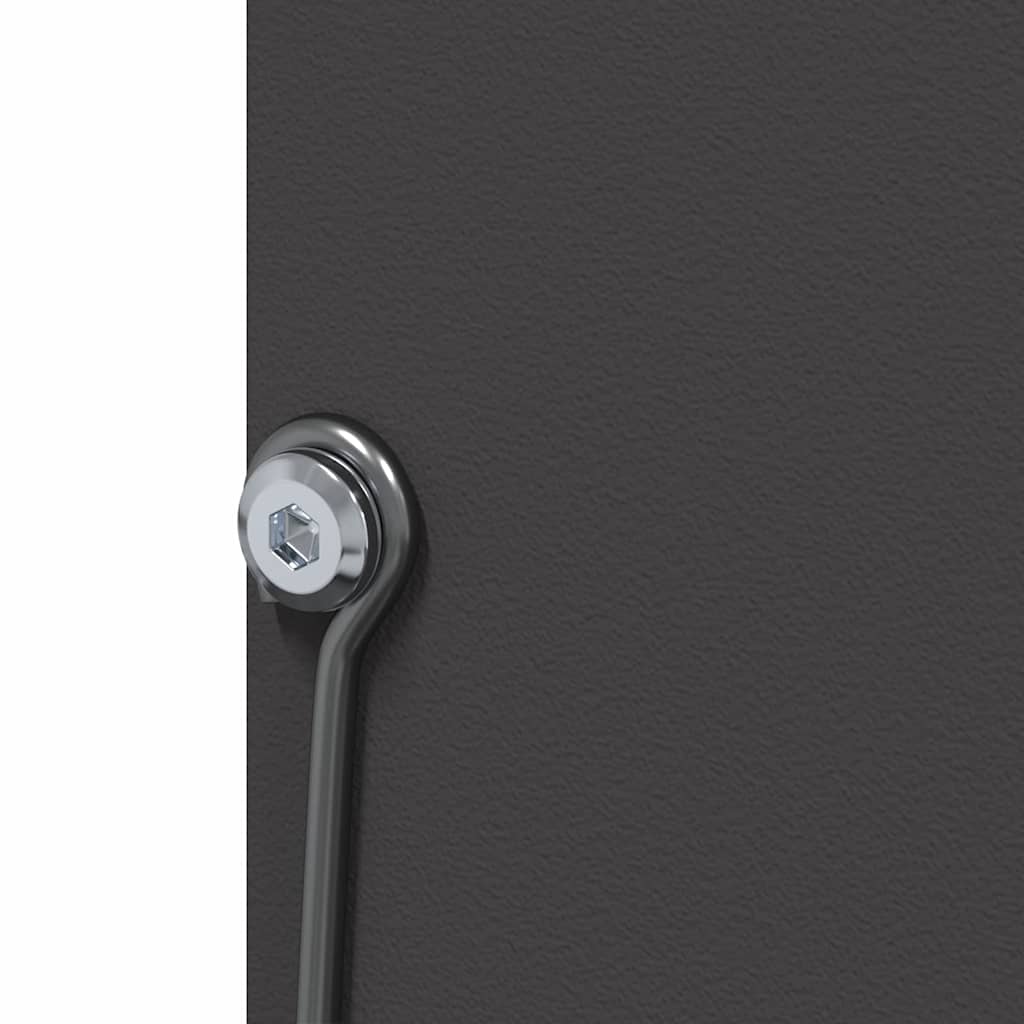 Mangiatore per conigli Nero 12,5 x 12,5 x 25 cm