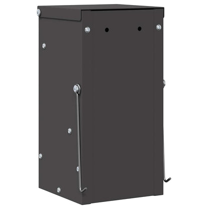 Mangiatore per conigli Nero 12,5 x 12,5 x 25 cm