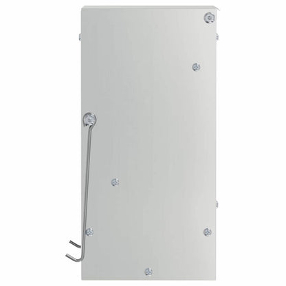 Mangiatore per conigli Argento 12,5 x 12,5 x 25 cm