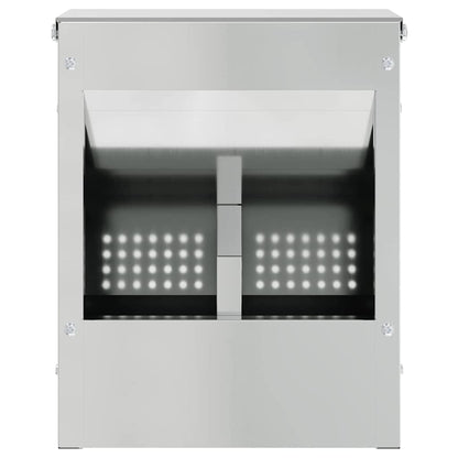 Mangiatore per conigli Argento 20 x 12,5 x 25 cm