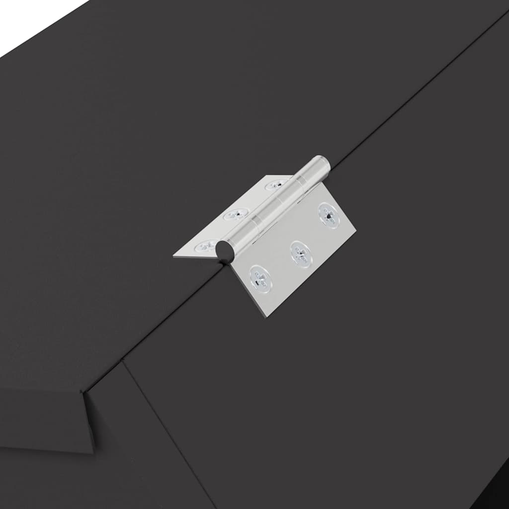 Mangiatore per conigli Nero 64.5 x 25.5 x 45.5 cm