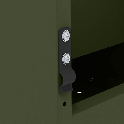 Mangiatore per conigli Verde oliva 64.5 x 25.5 x 45.5 cm | homemem39