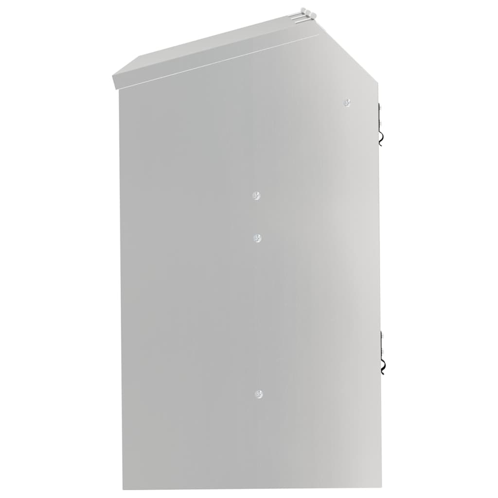 Mangiatore per conigli Argento 64.5 x 25.5 x 45.5 cm