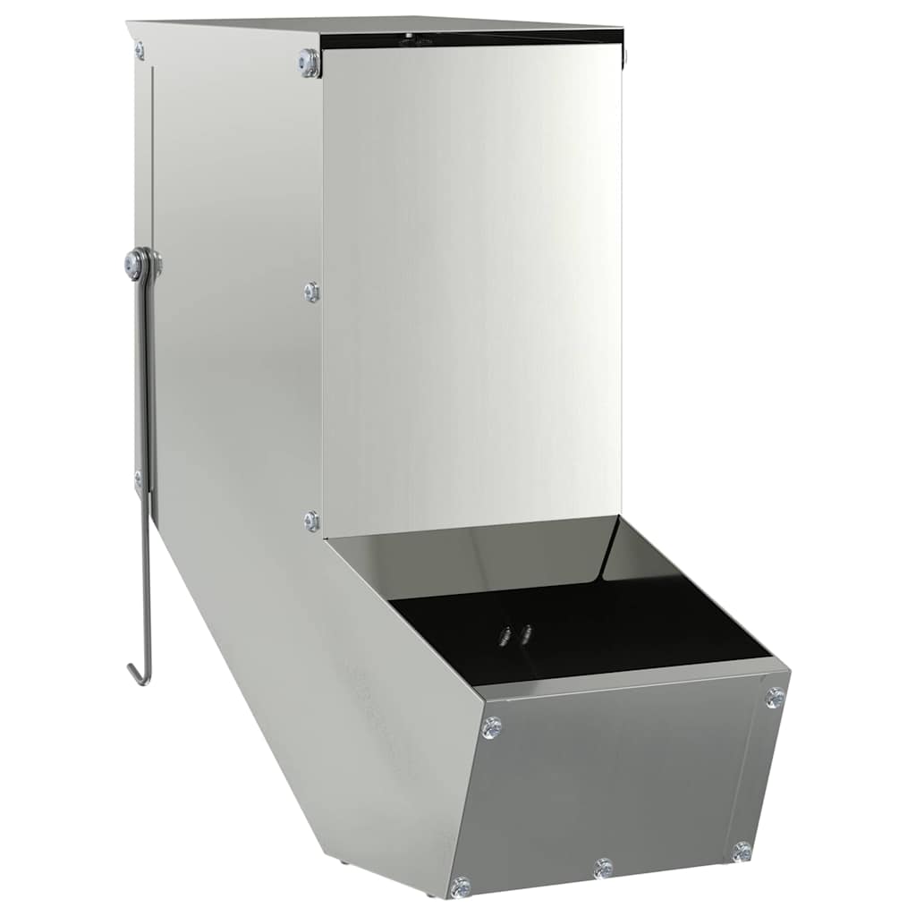 Mangiatore per conigli Argento 17.5 x 26 x 28.5 cm